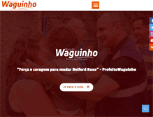 Tablet Screenshot of blogdowaguinho.com.br